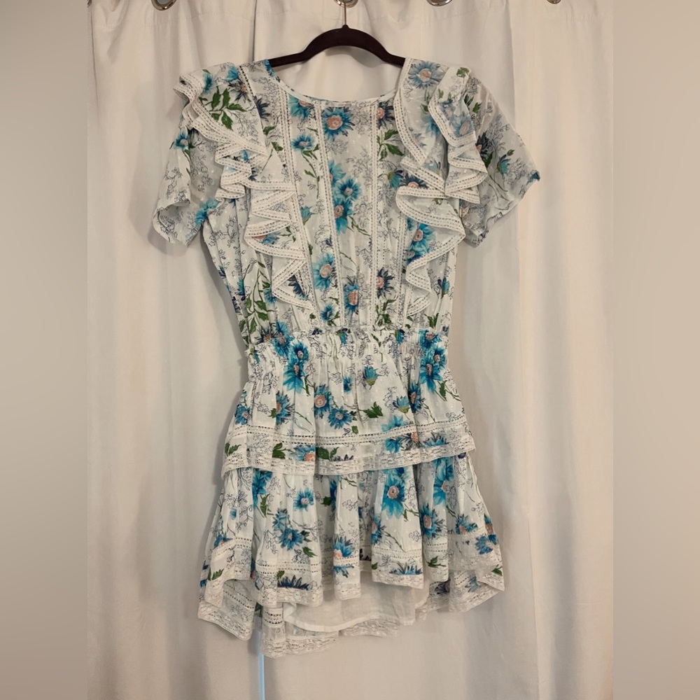 LSF Natasha dress blueberry cloud XS